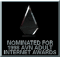 Hartelijk gefeliciteert. Wasteland is genomineerd voor de 1998 AVN Adult Internet Award in de categoriën